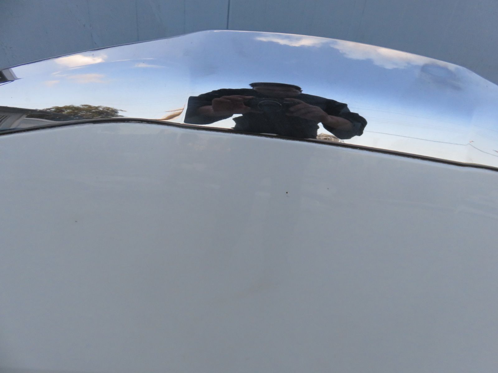 SFC2110 アルファード ANH20W ANH25W GGH20W GGH25W 前期 純正 ボンネット フードパネル 白070 ホワイトパール 塗装禿げ無し