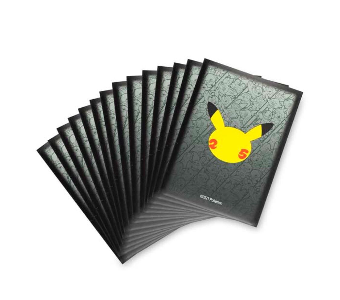 即日発送 海外ポケモンセンター限定 ポケモン25周年記念 カード