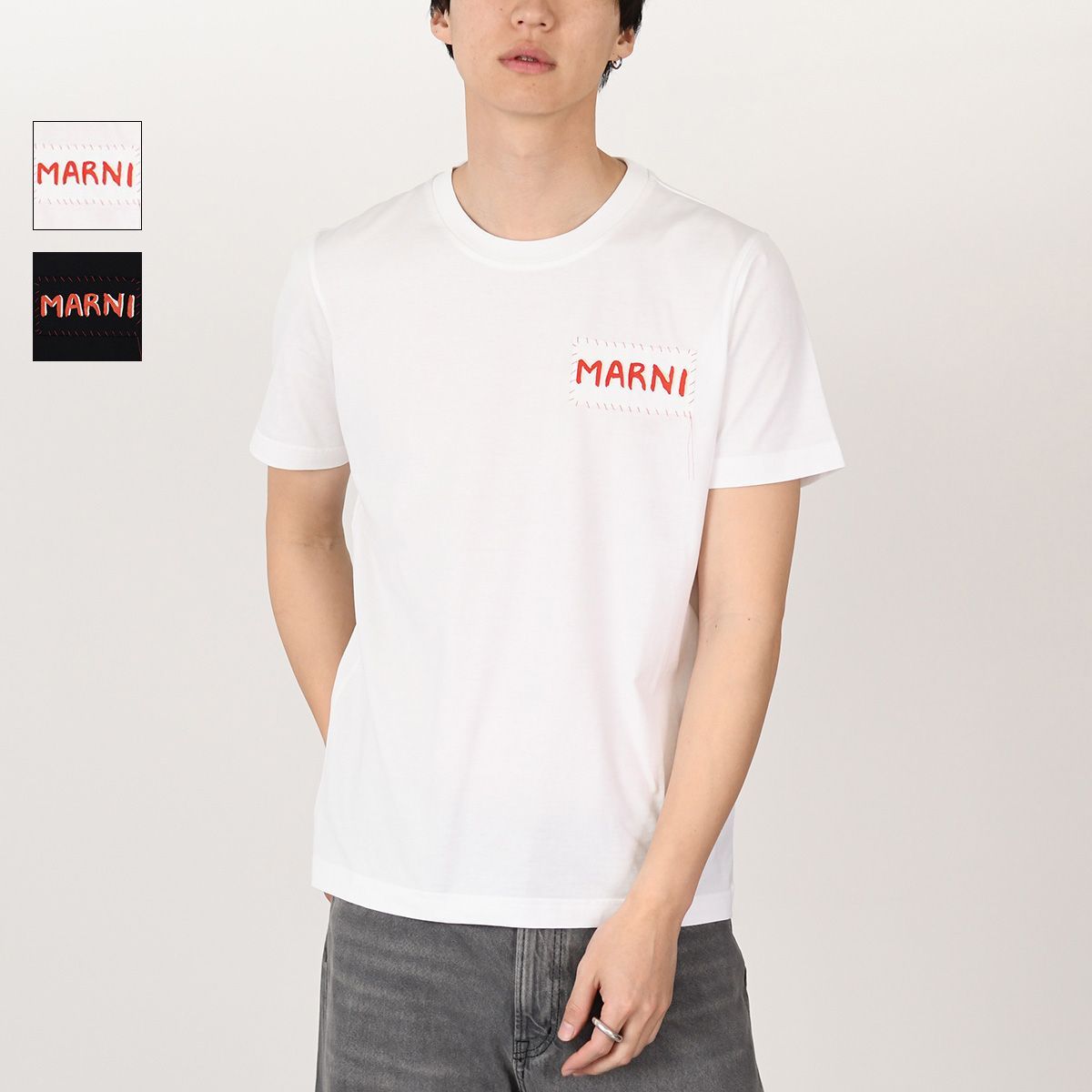 SALE，送料無料】 MARNI マルニ トップス Tシャツ クルーネック