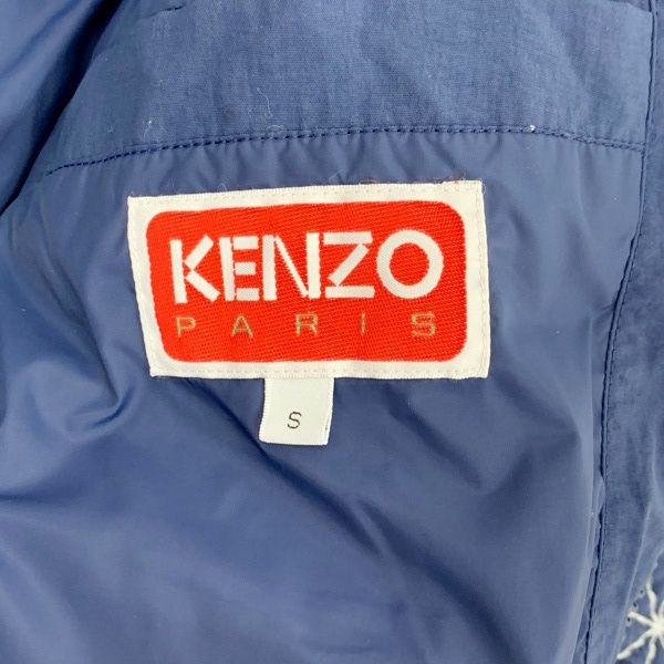 KENZO 刺し子 ステッチ ダウンジャケット FD650U1389NN ブルゾン