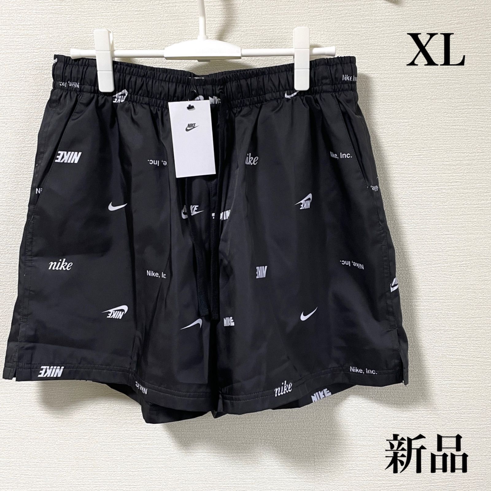 【新品】NIKE　ナイキ　メンズ　ショートパンツ　XL　ブラック　黒