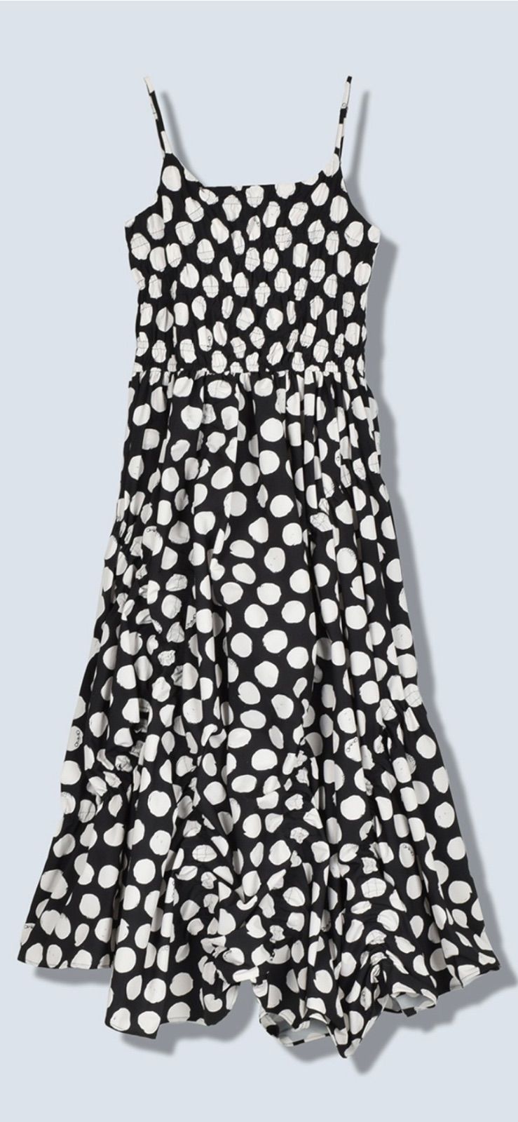 極美品 25SS 完売品 OMMO IRREGULAR SHIRRING CAMI OP 荻原桃子さん