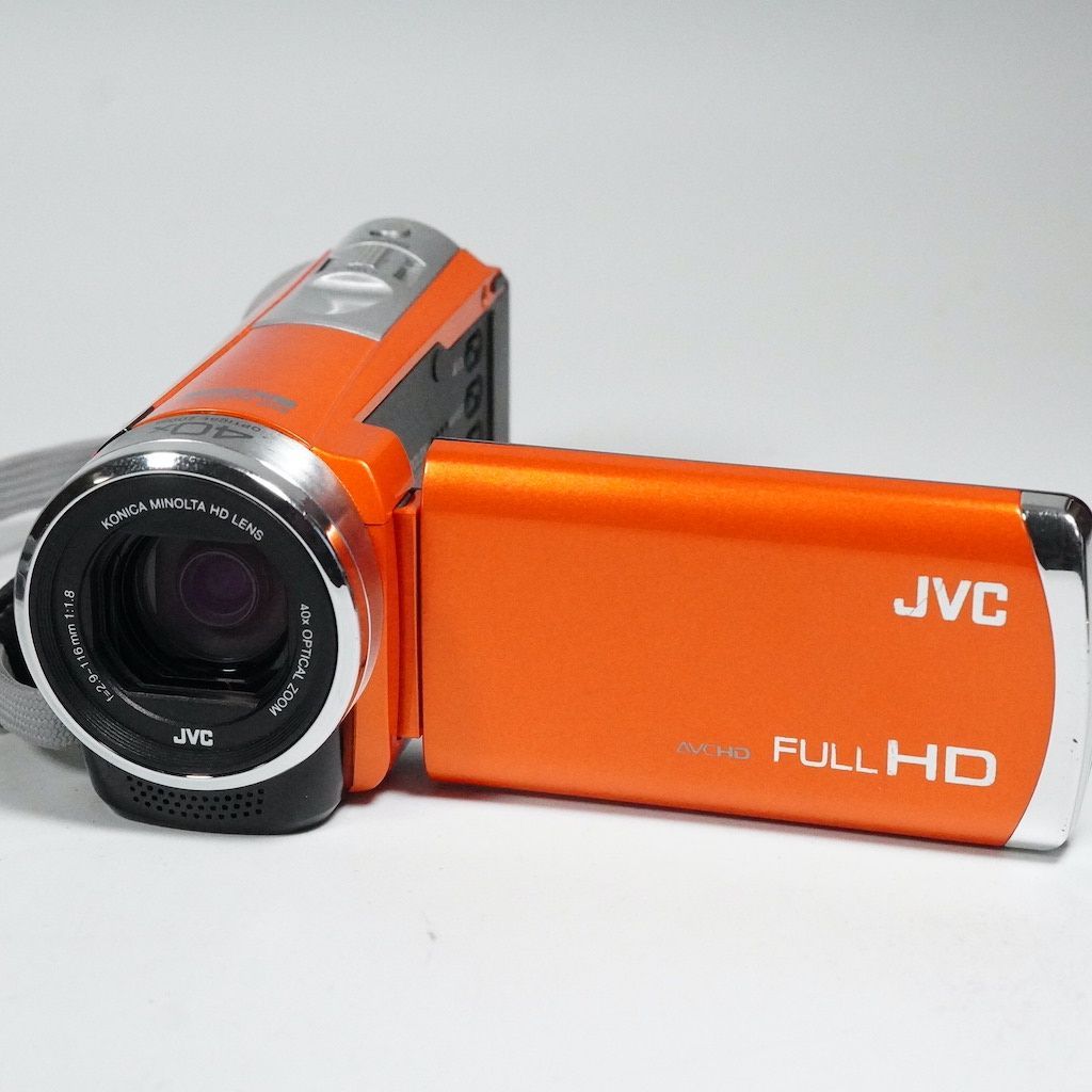 JVC Victor Everio GZ-E600-D オレンジ 動作OK 返金保証 /1938