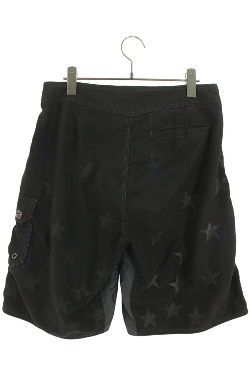 クロムハーツ SWIM PANTS CRS BTN CHプラスレザーパッチラベル