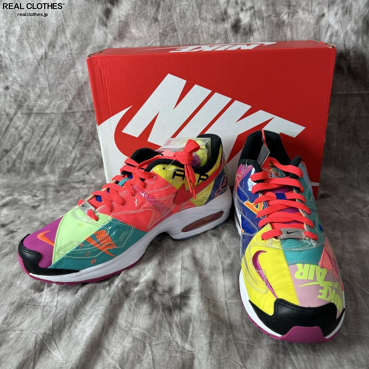 未使用】 NIKE×ATMOS/ナイキ×アトモス AIR MAX2 LIGHT QS/エアマックス ...