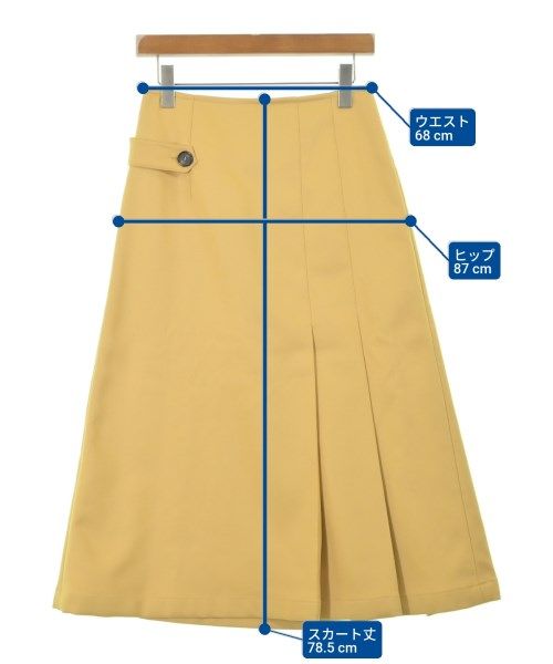 PLAN C マキシ丈スカート PLAN C プランシー レディース ロング・マキシ丈スカート サイズ