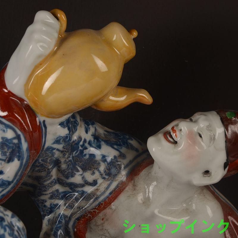 景徳鎮 陶磁器 活仏済公の彫刻  置物   工芸品 美術品 景徳鎮 陶磁器 活仏済公の彫刻 置物 工芸品 美術品 - メルカリ