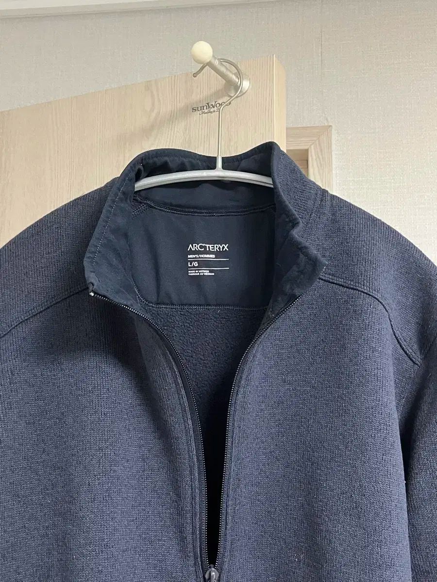 ARC TERYX カバーヘザー フリース ジャケット ブラックサファイア