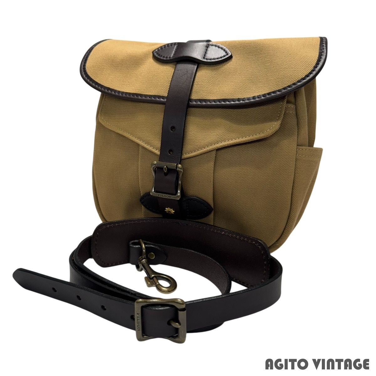 フィルソン ラギットツイルショルダーバック filson オイルドコットン