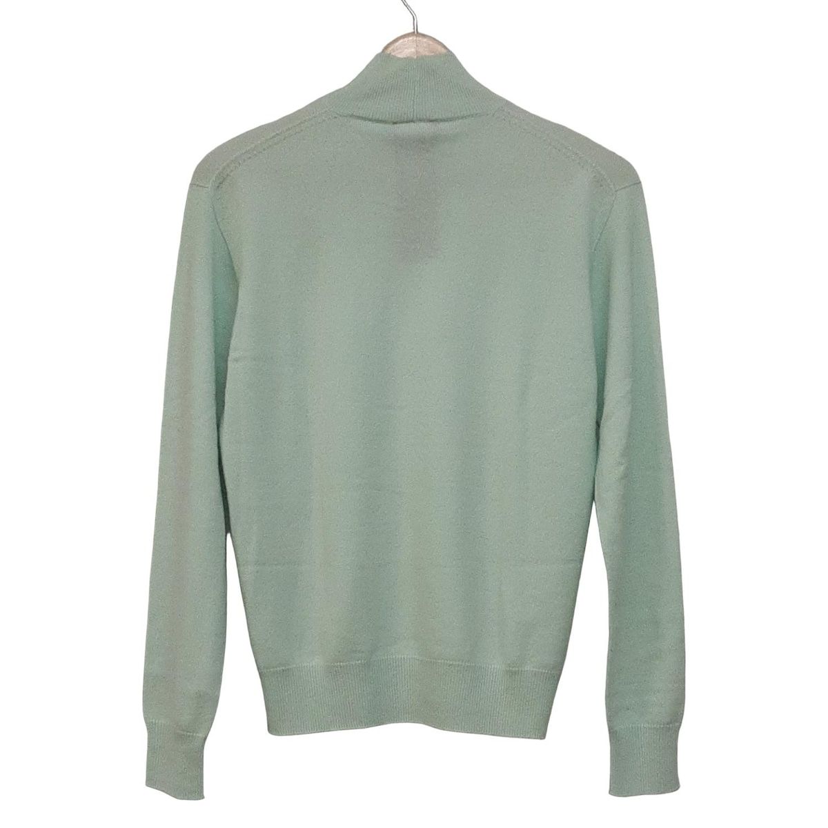 GIORGIOARMANI ジョルジオアルマーニ 長袖セーター サイズ40 M レディース - ライトグリーン ハイネック|カシミヤ