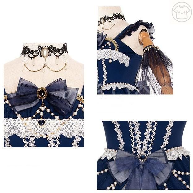 お見逃しなく! ロリータ ワンピース コスチューム メイド服 ゴスロリ ロリータワンピース 華やか メイド 豪華セット レディース 姫袖 姫ロリ 甘ロリ ゴシ カジュアル
