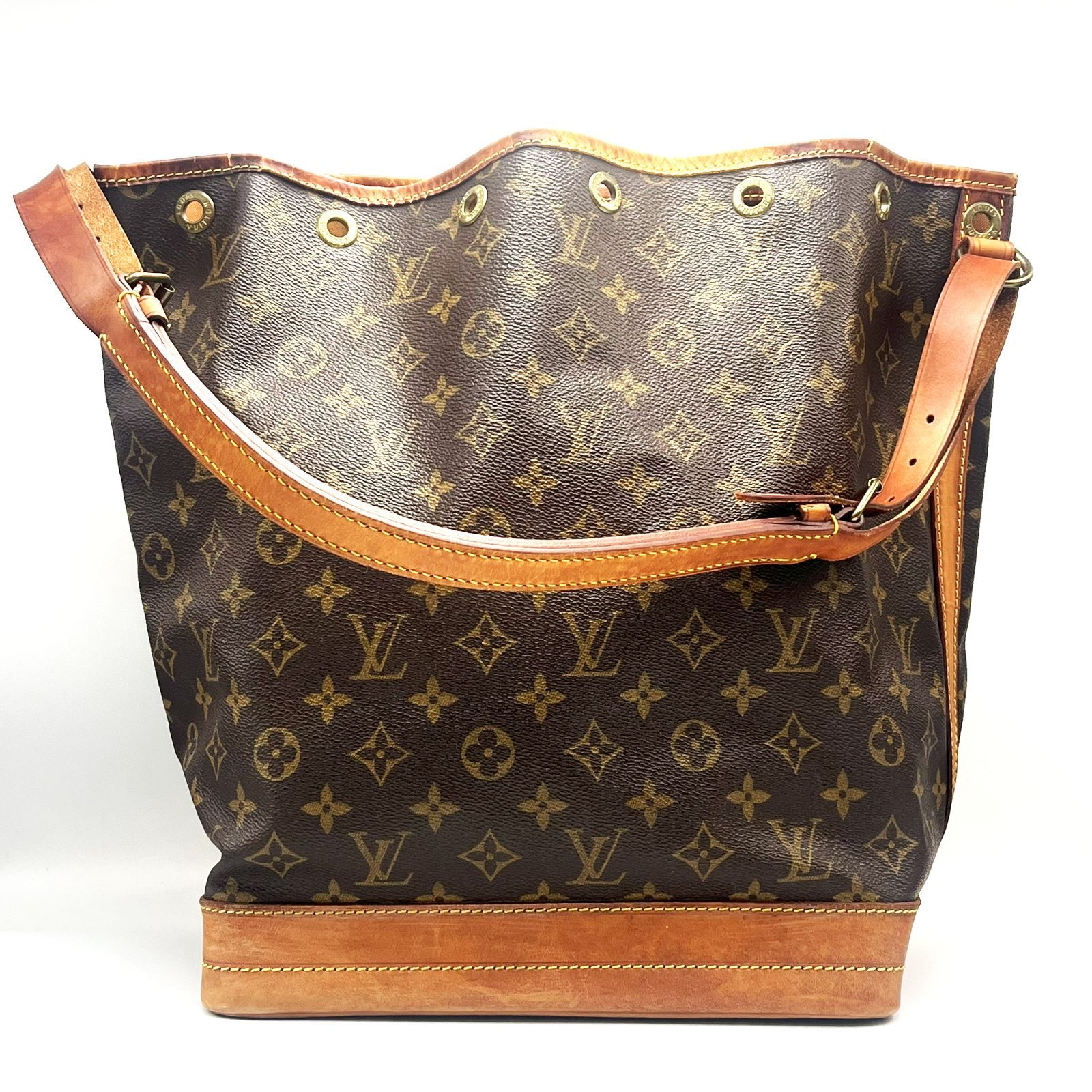 LOUIS VUITTON ルイヴィトン モノグラム 巾着 ショルダー バッグ 楽天市場】ルイ・ヴィトン(モノグラム)ノエ 巾着型ショルダー