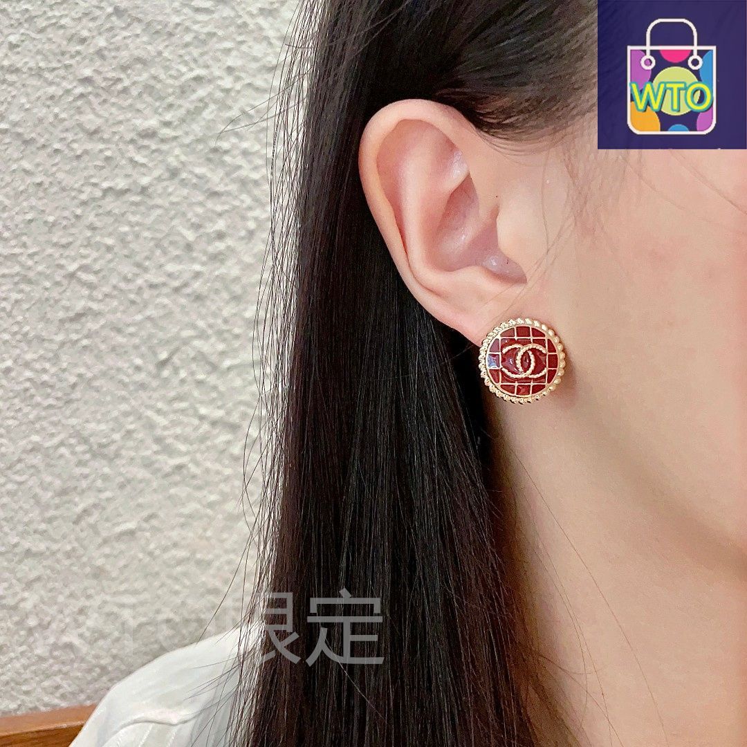 CHANEL ヴィンテージ　イヤリング CHANEL(シャネル) 70's coco mark rhinestone earrings ココ