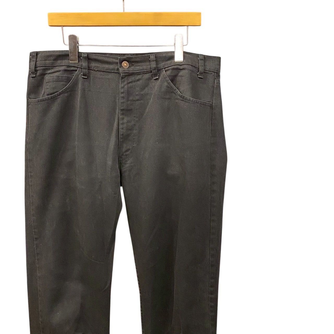 80s ビンテージ Levis 505 2859 ストレート ツイルパンツ ブラック USA