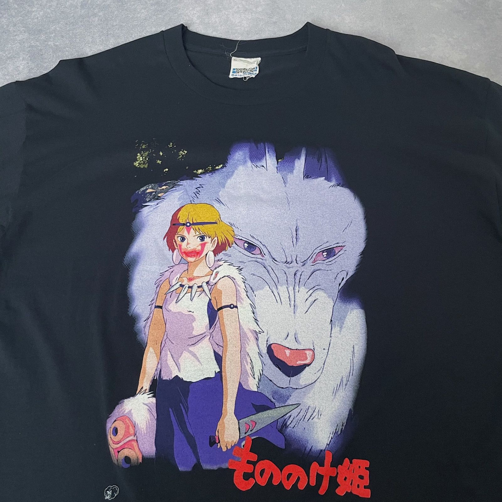 90s Tシャツ もののけ姫 ジブリ ナウシカ ユーロブート ヴィンテージ