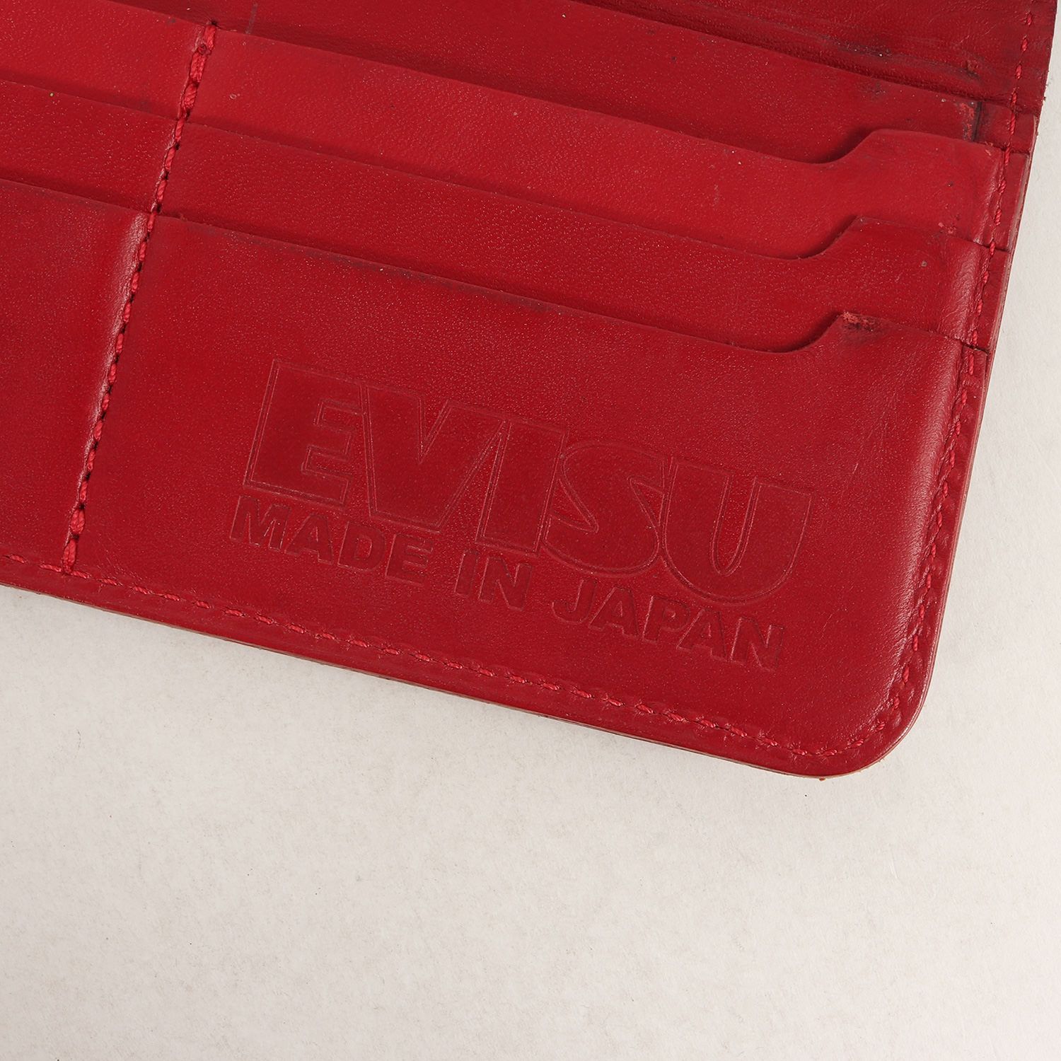 EVISU エヴィス ウォレットループ付き カモメ レザー ロング