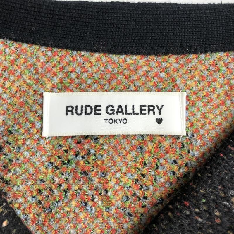 中古】RUDE GALLERY ニットポンチョ ブラック ルードギャラリー[10