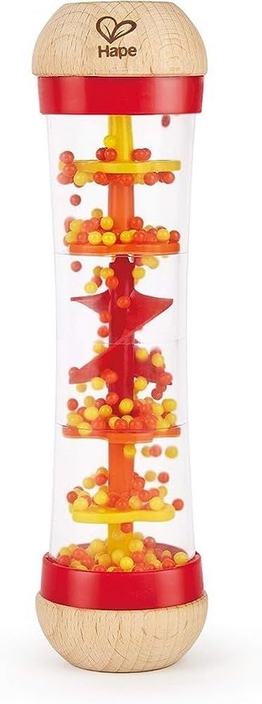 新着商品 1歳~ E0327 ビーズレインドロップス レッド Hape ハペ