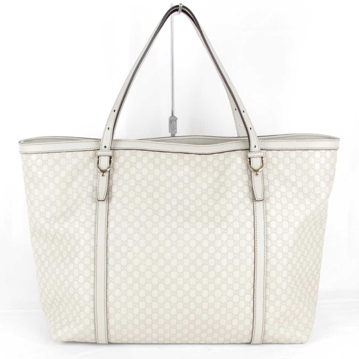 美品『USED』 グッチ マイクロシマ 309613 002123 トートバッグ 