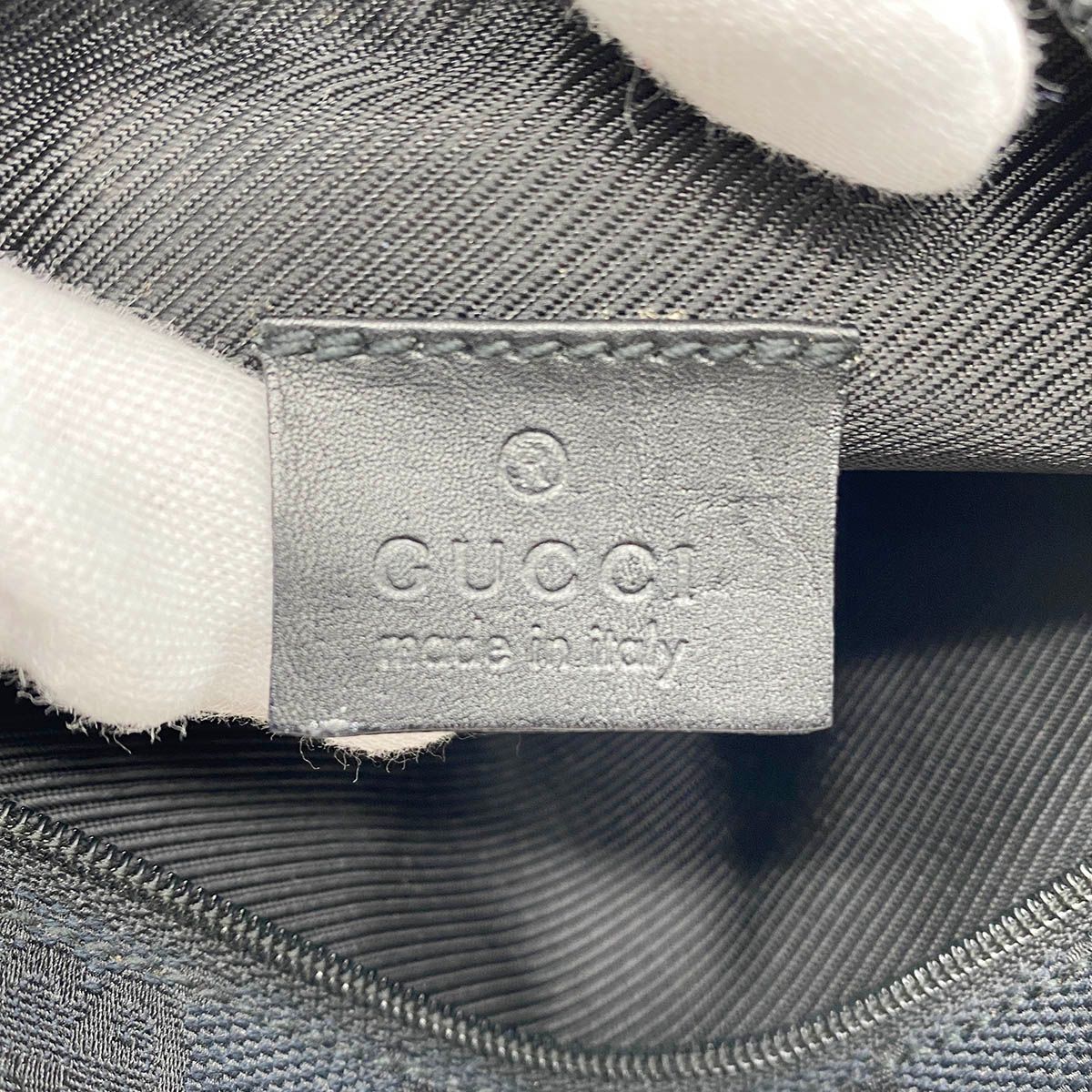 S*）様 GUCCI ハンドバッグ GGキャンバス ブラック 039-1147 GUCCI グッチ GG ミニハンドバッグ 黒 ブラック キャンバス
