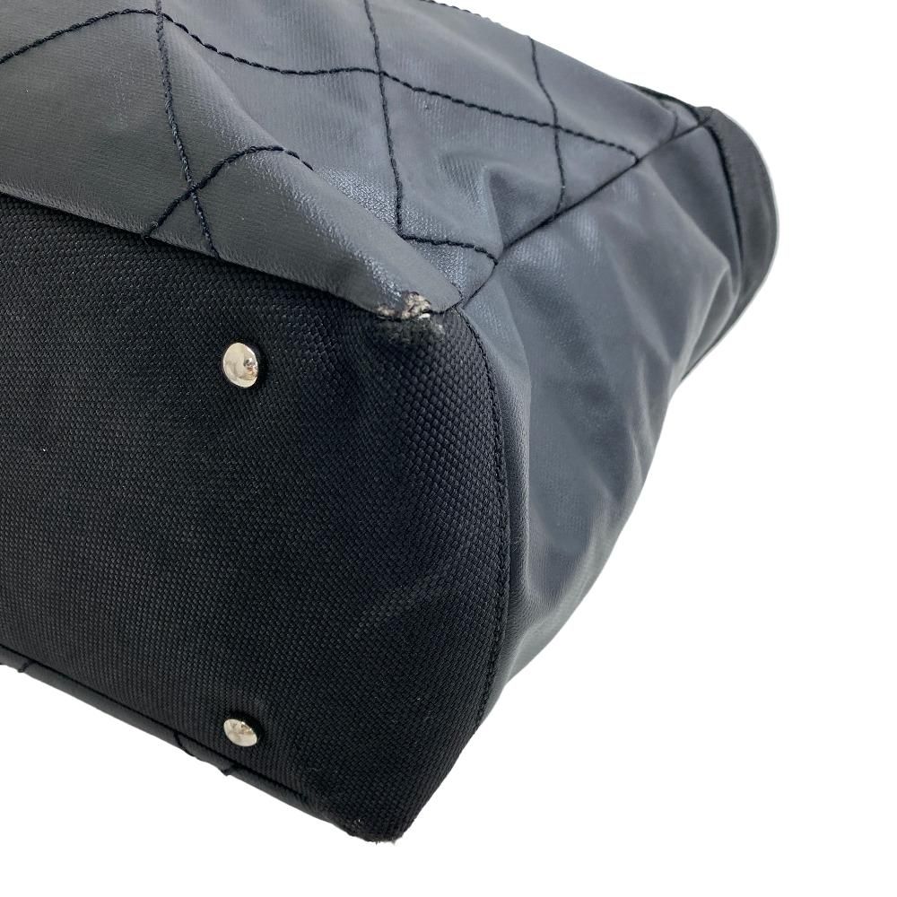 CHANEL/シャネル パリビアリッツGM ココマーク コーティングキャンバス