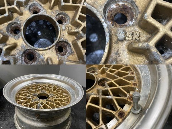 旧車ホイール SSR Speedstar スピードスター starFormula メッシュ 14インチ 2本 7.5J5HPCD114.3約+4 希少 当時物 (VHA457)クレジットカード QRコード決済可能 旧車ホイール SSR Speedstar スピードスター starFormula メッシュ 14