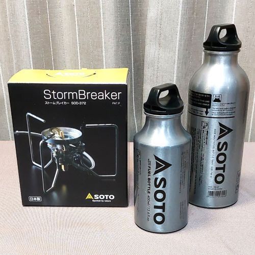SOTO ストームブレイカー SOD-372 燃料ボトル２本付き 700ml＋400ｍl ?