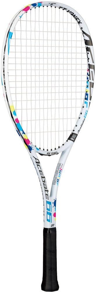 YONEX ヨネックス ソフトテニス ジュニア用 ラケット エースゲート ACEGATE 張り上げ済 ホワイト 011 子供 キッズ 110cm 120cm 120cm 130cm 130cm 140cm
