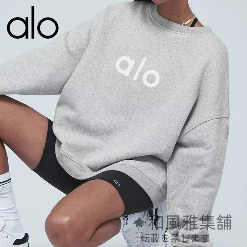 Alo Yoga アロヨガ クルーネックスウェット レディース トレンド