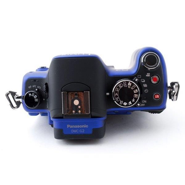 パナソニック デジタル一眼カメラ G2レンズキット(14-42mm/F3.5-5.6付属) コンフォートブルー DMC-G2K-A パナソニック デジタル一眼カメラ G2ダブルズームレンズキット14