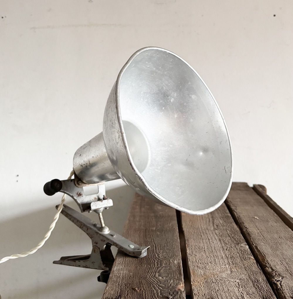 フランスアンティーククリップランプL |アトリエアパレルカフェインテリアショップコーディネート店舗什器室建築内装空間室内装飾デザイン照明器具