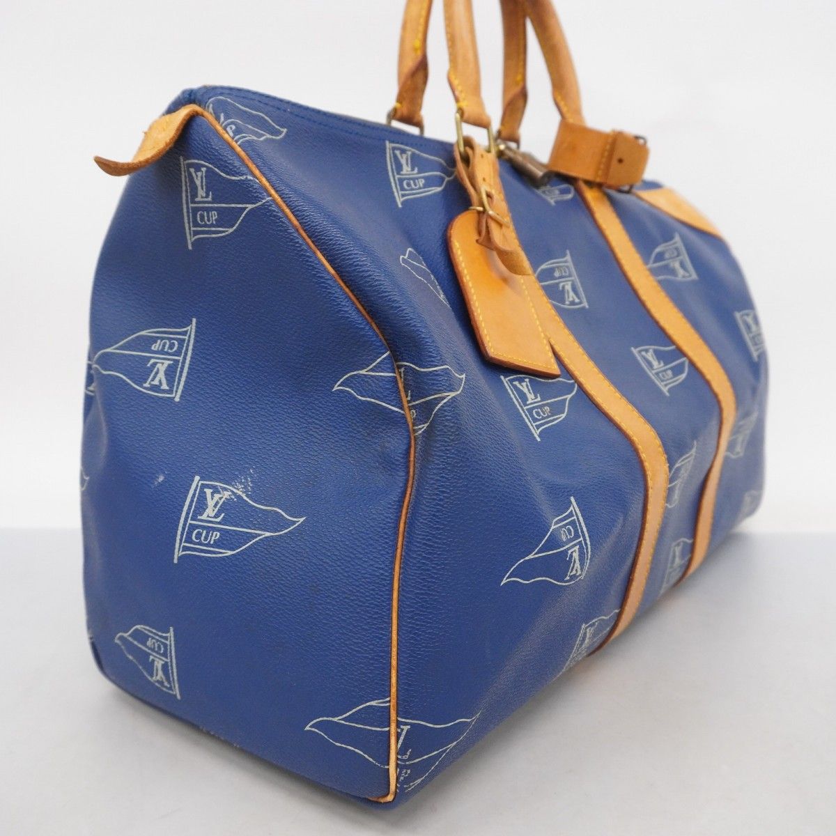 Louis Vuitton ルイ・ヴィトン カップキーポル45 ボストンバッグ青