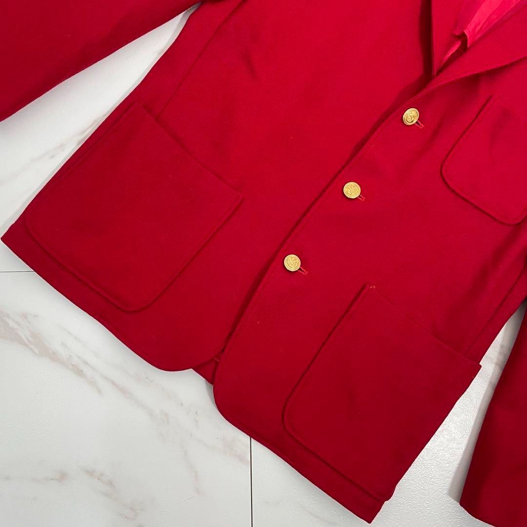 90sヴィンテージ rockers 3ボタン ウールテーラードジャケット 金