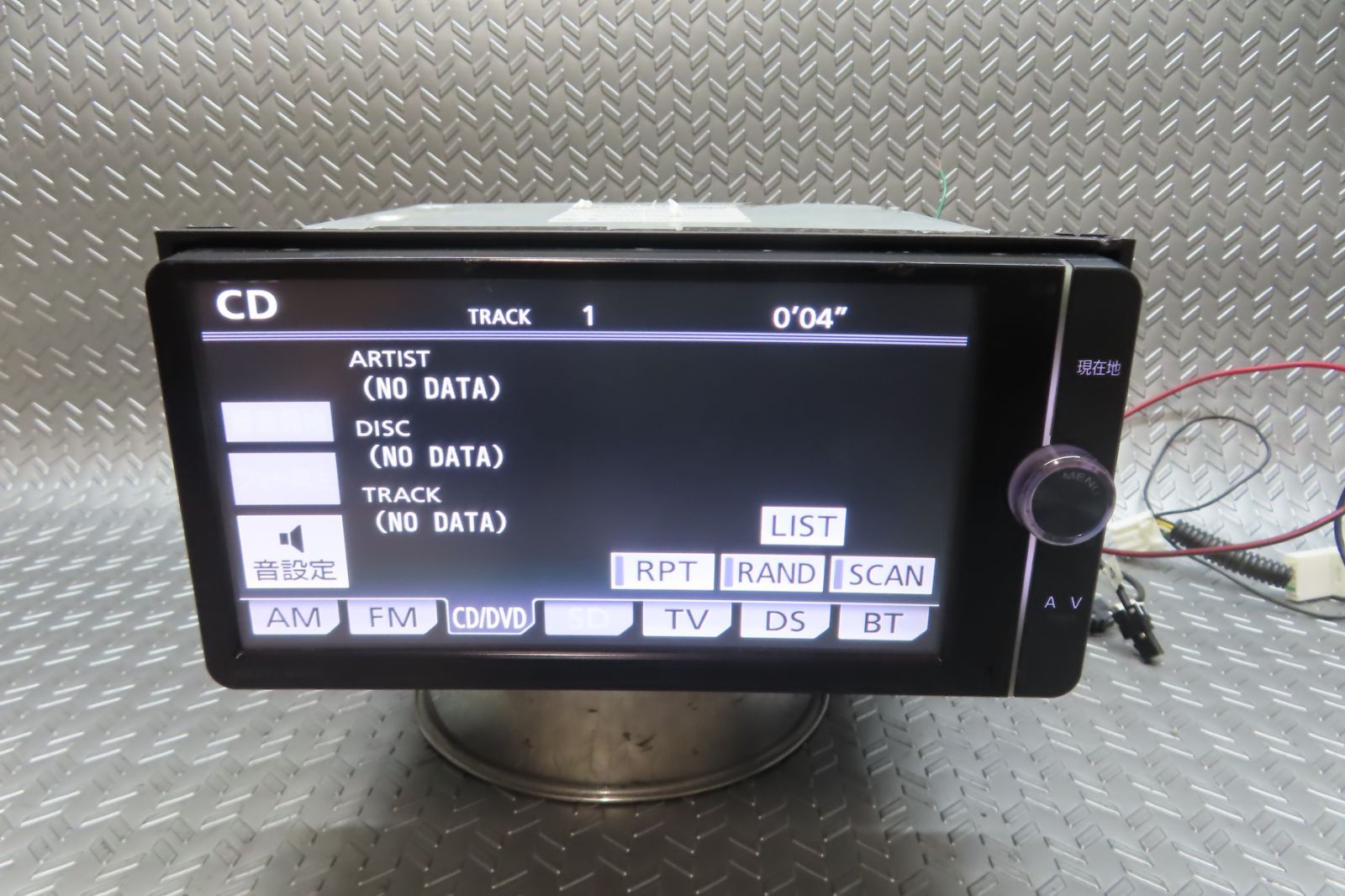 トヨタ純正 SD ナビゲーション NSZT -W64 カーナビ フルセグ メモリー