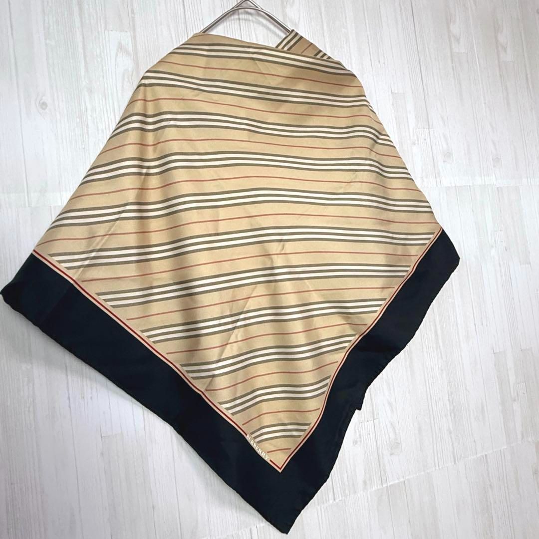 BURBERRY LONDON バーバリー ロンドン シルク100% ストライプ