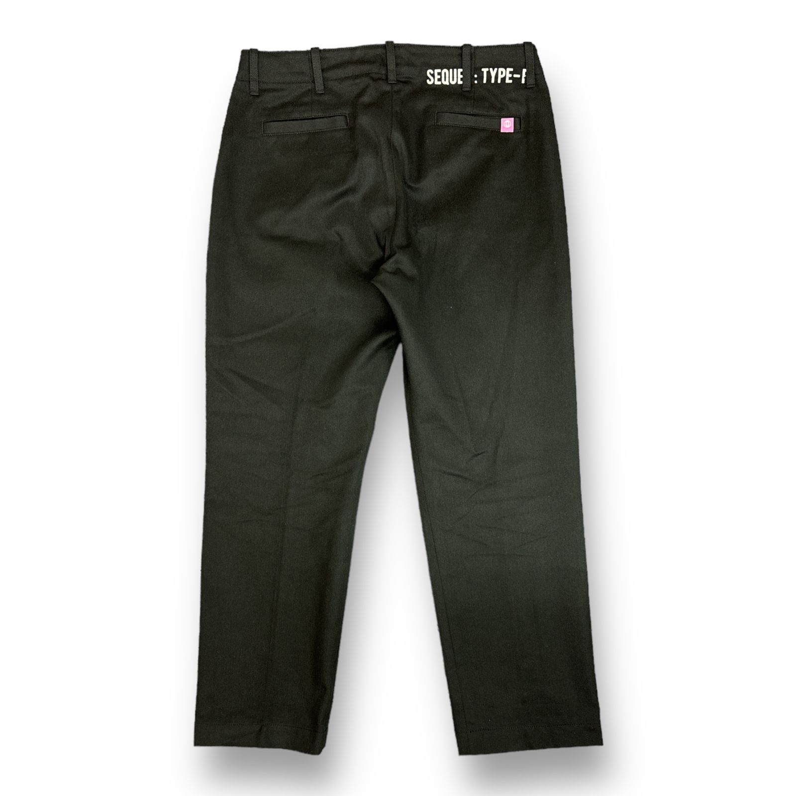 SEQUEL 20AW CHINO PANTS TYPE-F ポリツイル チノパンツ トラウザー シークエル SQ-20AW-PT09 ブラック L  65794A - メルカリ