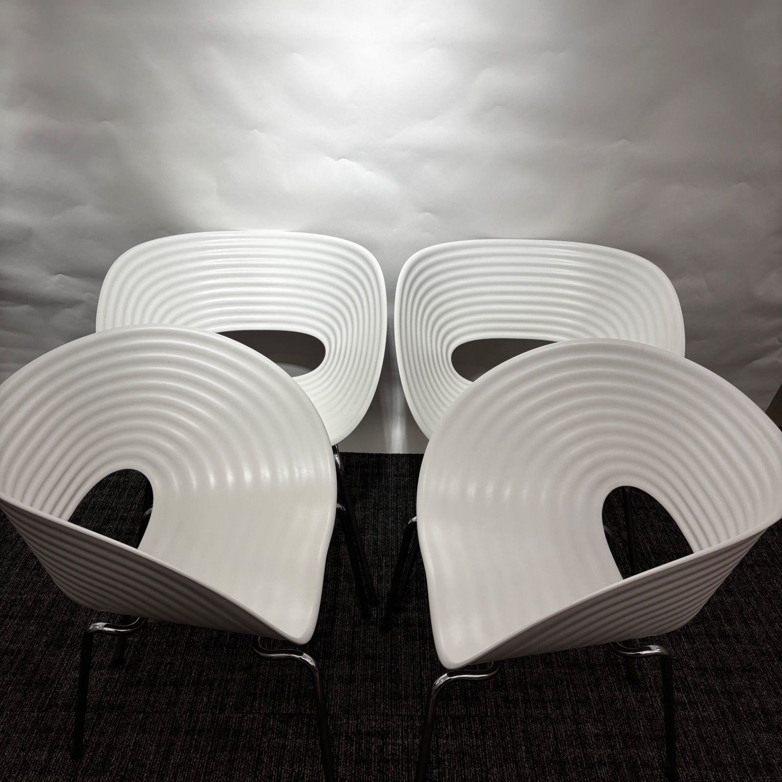 4脚セット】Vitra（ヴィトラ）Tom Vac（トムバックチェア