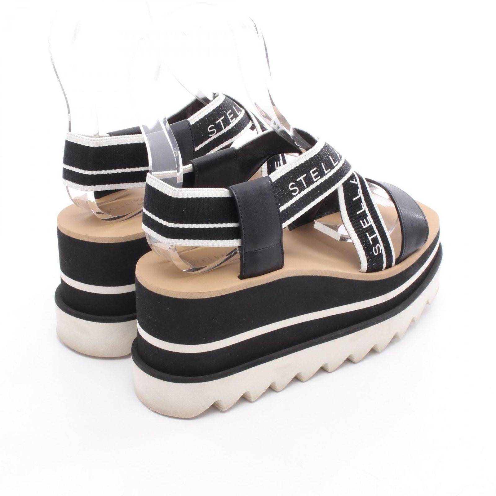 ステラマッカートニー Stella McCartney サンダル スニーク エリーゼ ブラック その他 スニーク エリーゼ サンダル ブラック レディース Used B