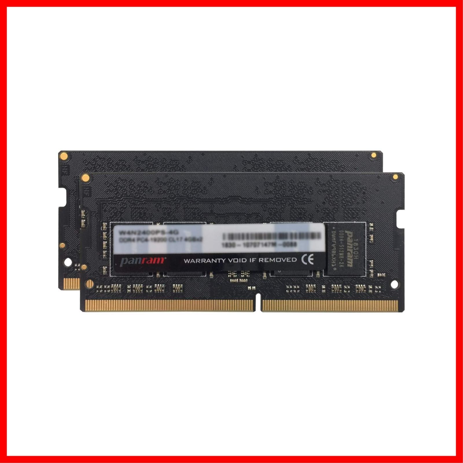 CFD販売 Panram ノートPC用 割引 メモリ DDR4-2666 (PC4-21300) 8GB×2