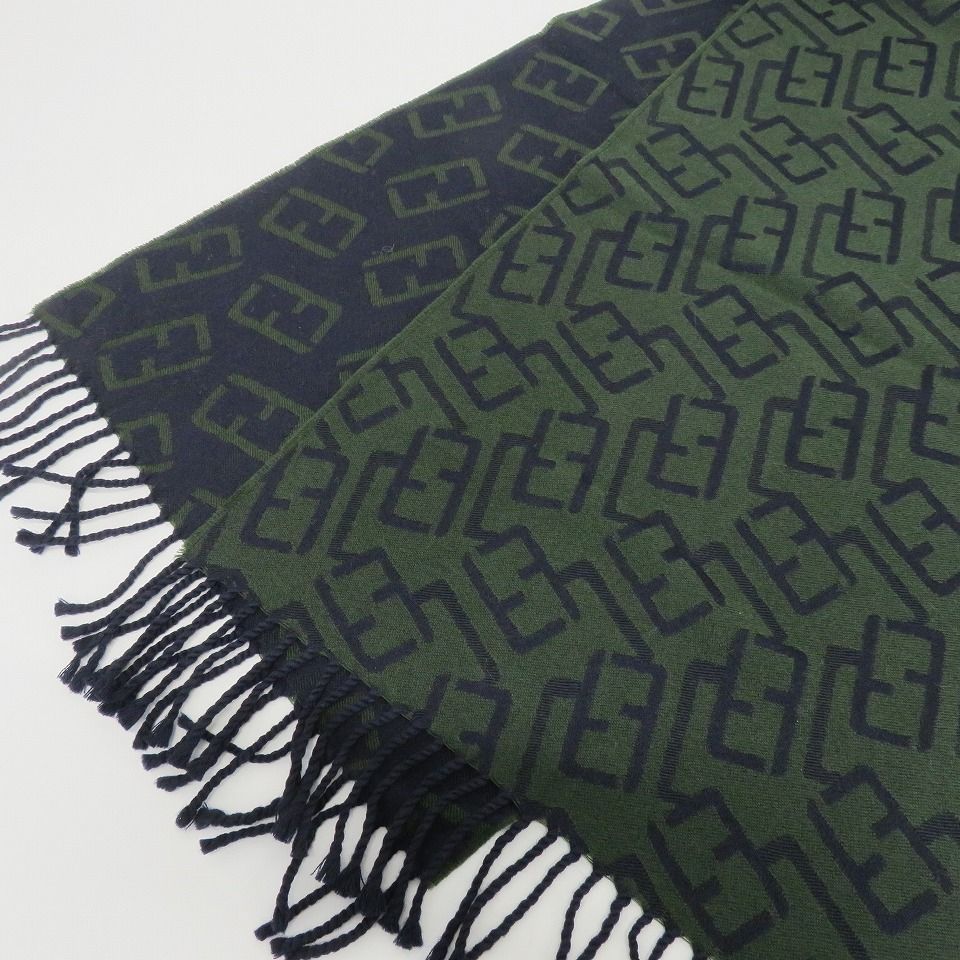 FENDI　フェンディ　マフラー フェンディ FENDI ズッカ柄 マフラー z773823 - メルカリ