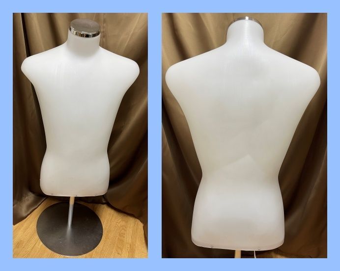 【電飾ボディー】卓上タイプ　紳士トルソー　100v電源　■P-89 電飾ボディー】卓上タイプ 紳士トルソー 100v電源 □P-89