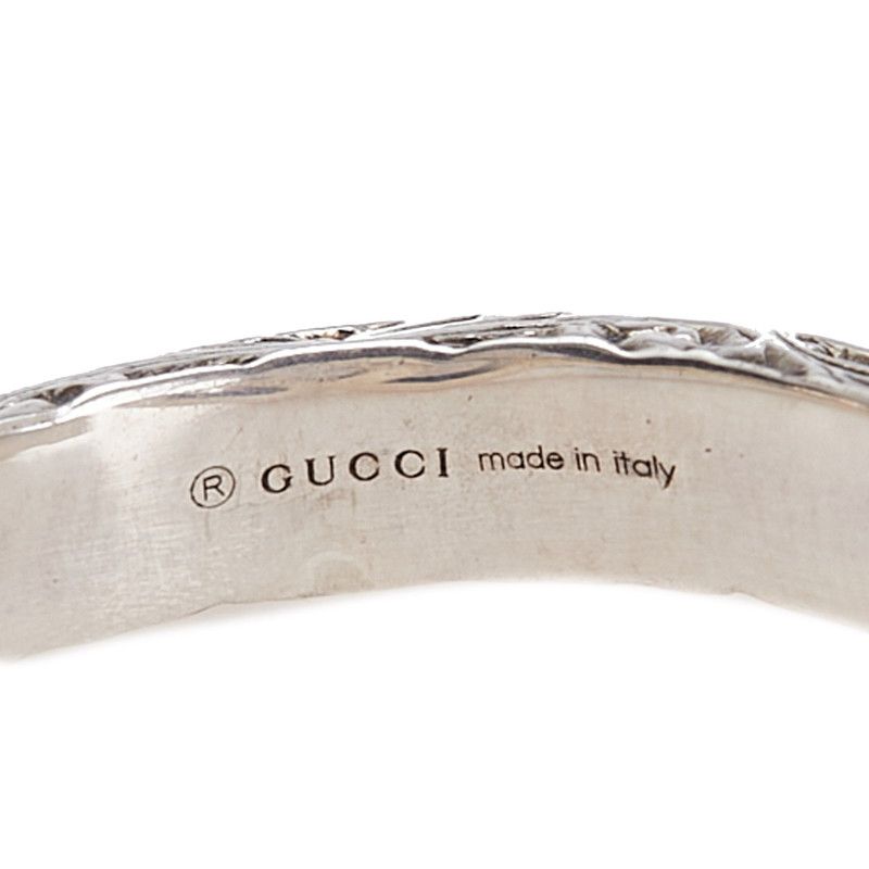 【美品】GUCCI グッチ ダブルG ワイドリング 17号 GG GUCCI / グッチ GGマーモント リング 925 ダブルG 17号