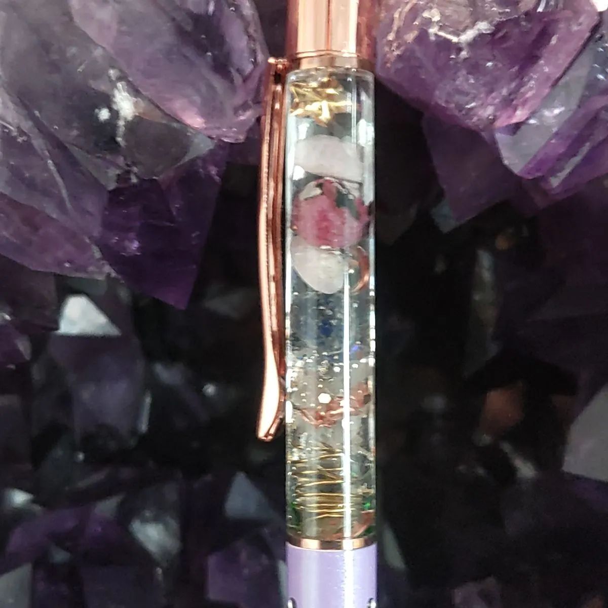 幸運引き寄せ オルゴナイト ボールペン - メルカリ 