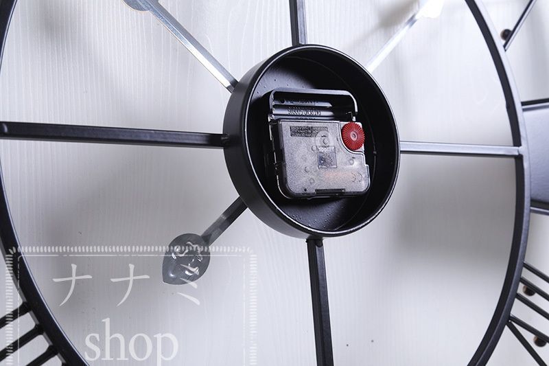 レトロな60cmデジタル壁掛け時計インダストリアルスタイルのレストランバー装飾時計クリエイティブホーム時計