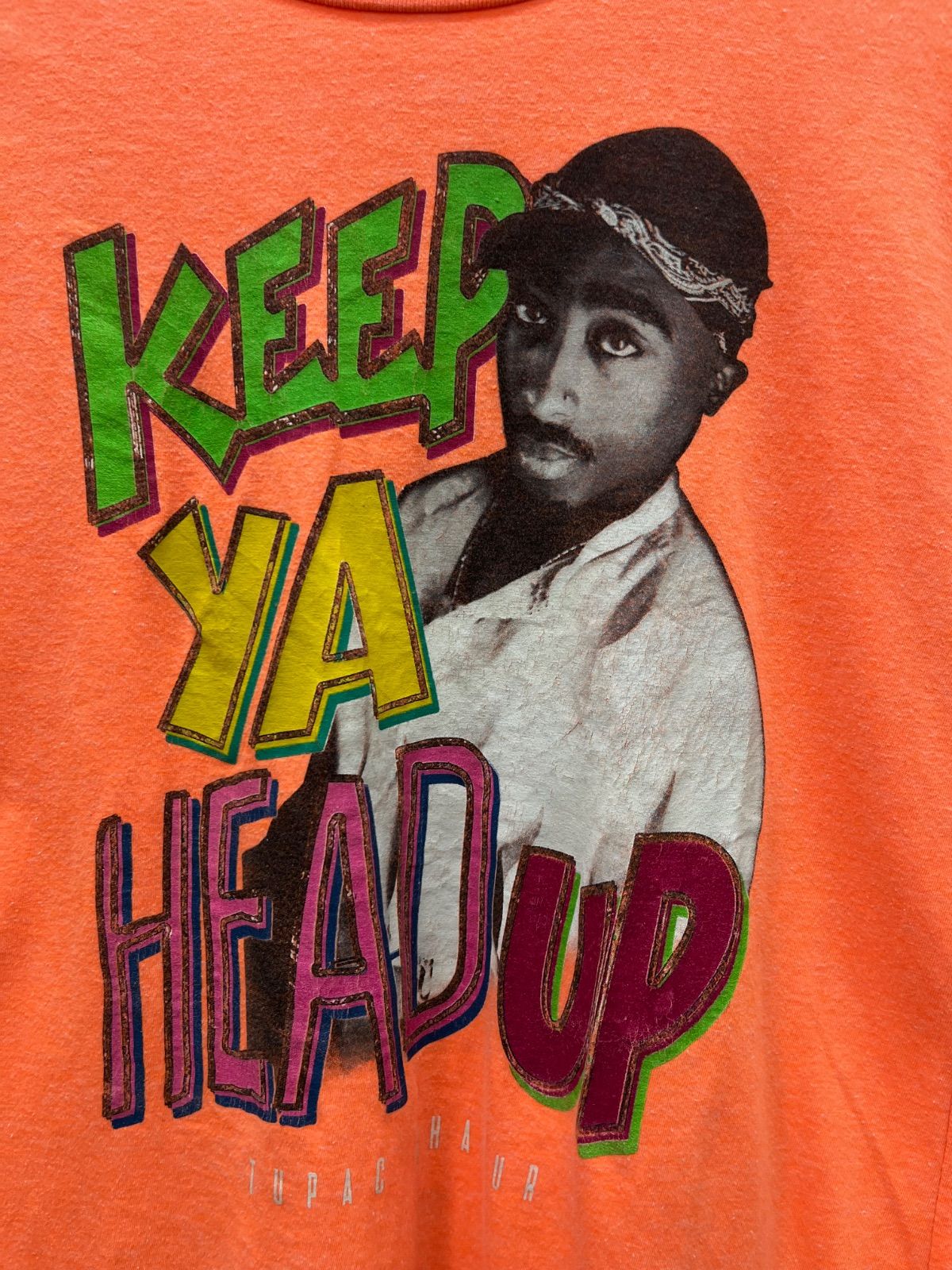 古着 2pacトゥーパック ラップTシャツ ラップT メンズM相当⁄eaa574259 