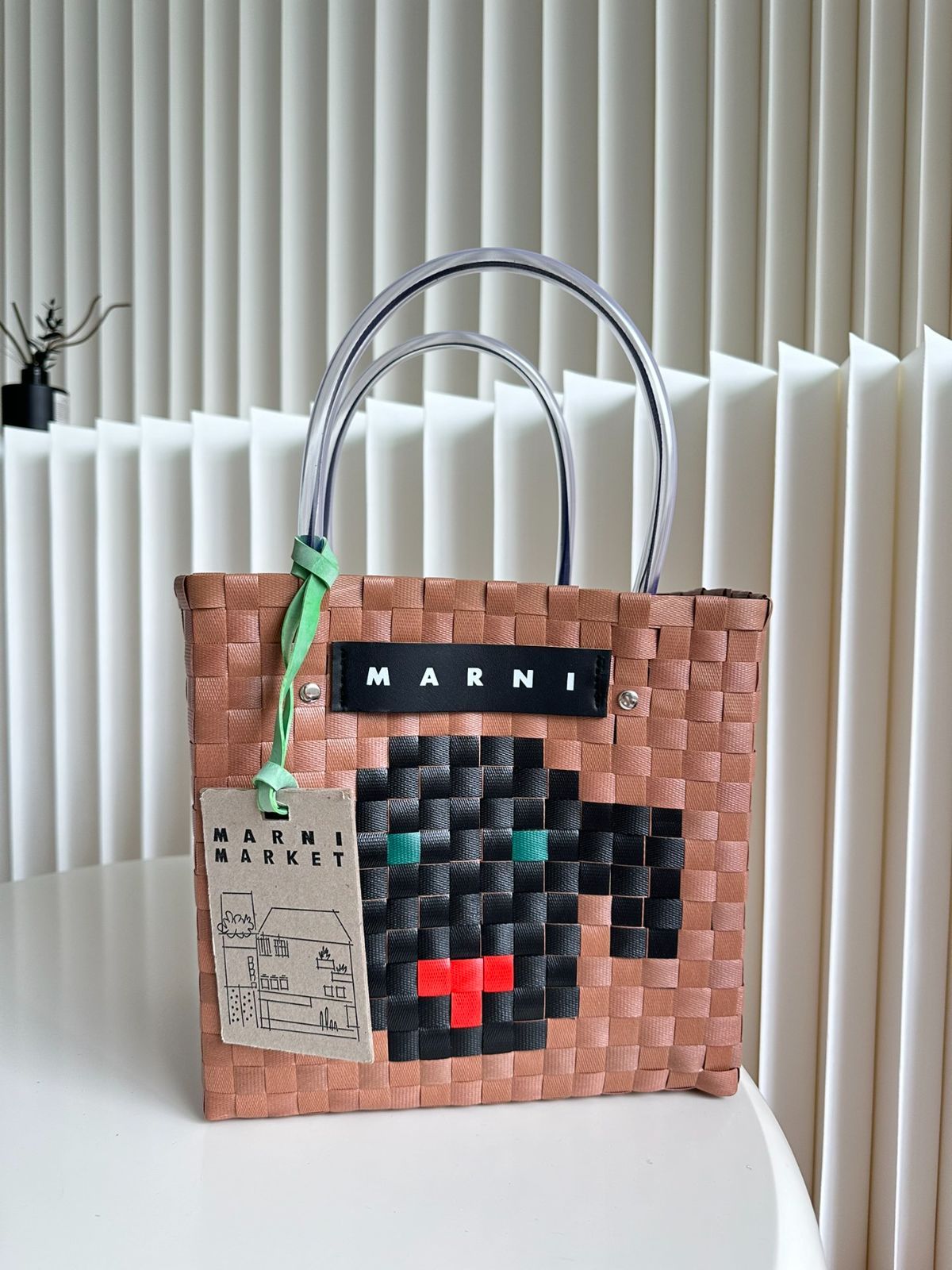 ファッション❣ Marni マルニ マルニ かごバッグ トートバッグ #39