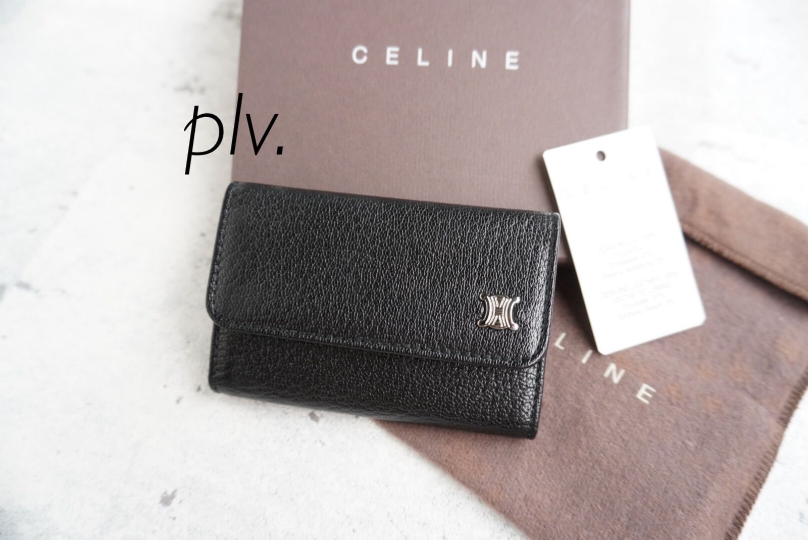 新品新作登場】 celine - セリーヌ ブラゾンポイント キーケース 未