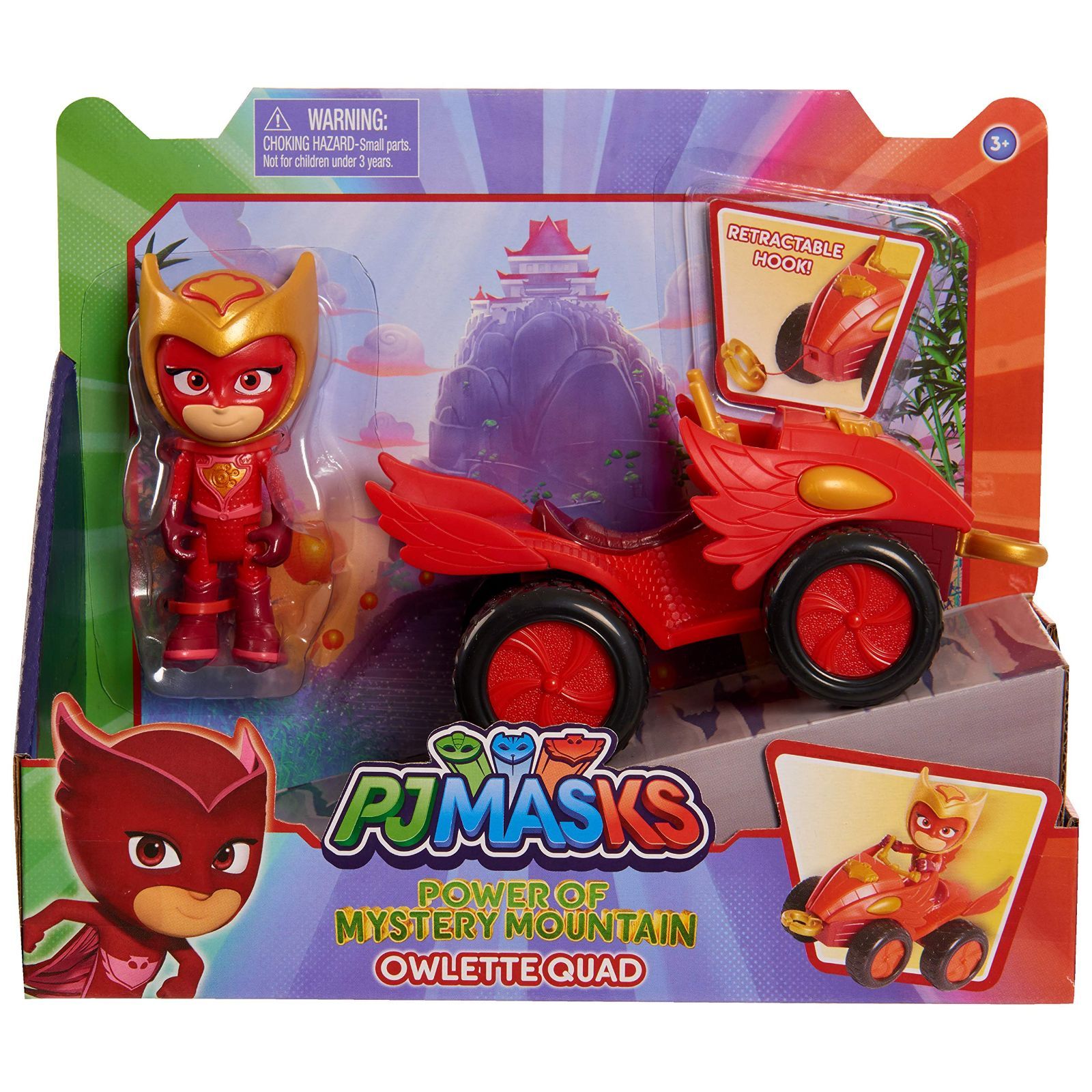 PJ Masks Mystery Mountain Quads、アウレット