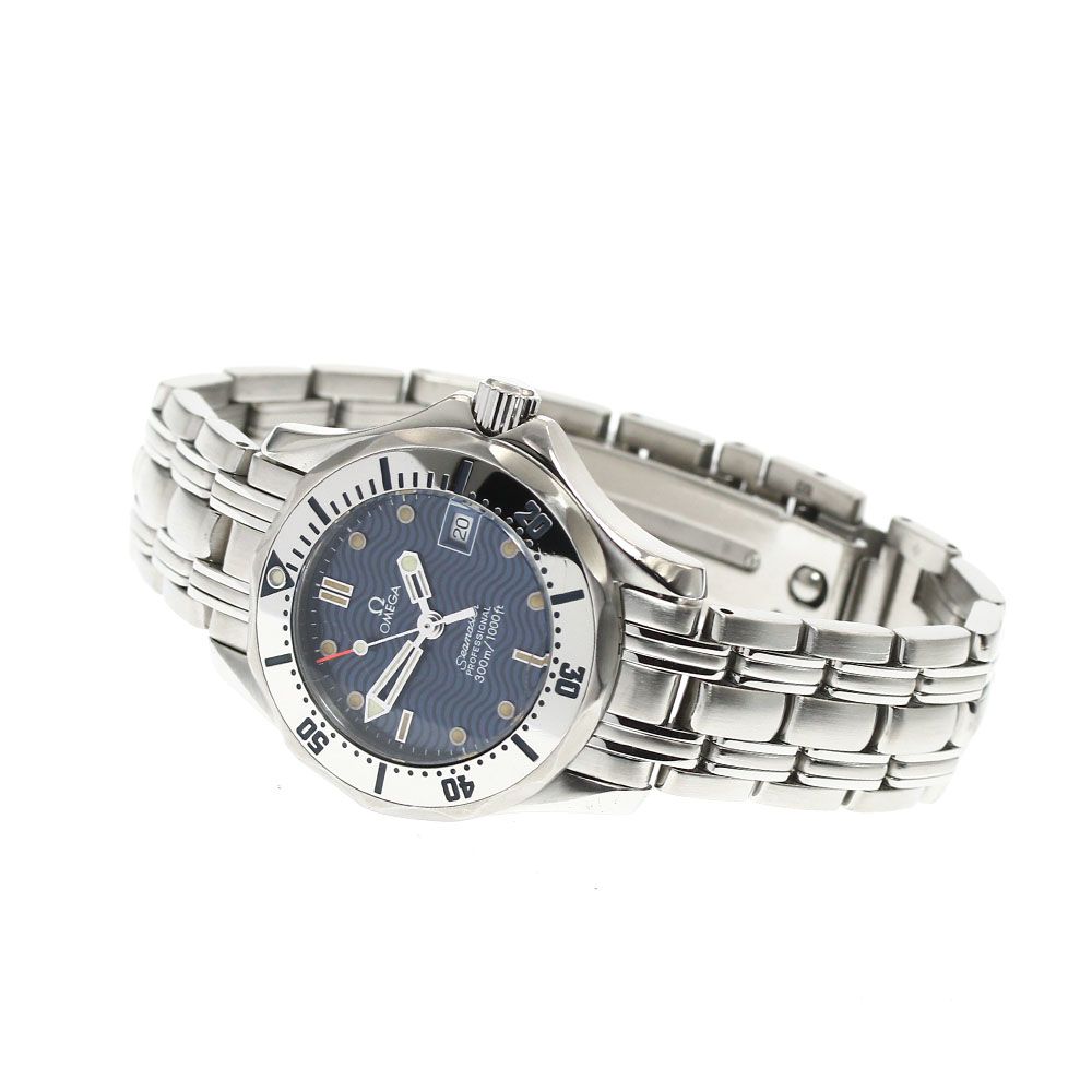 オメガ OMEGA 2582.80 シーマスター300 デイト クォーツ レディース_905270