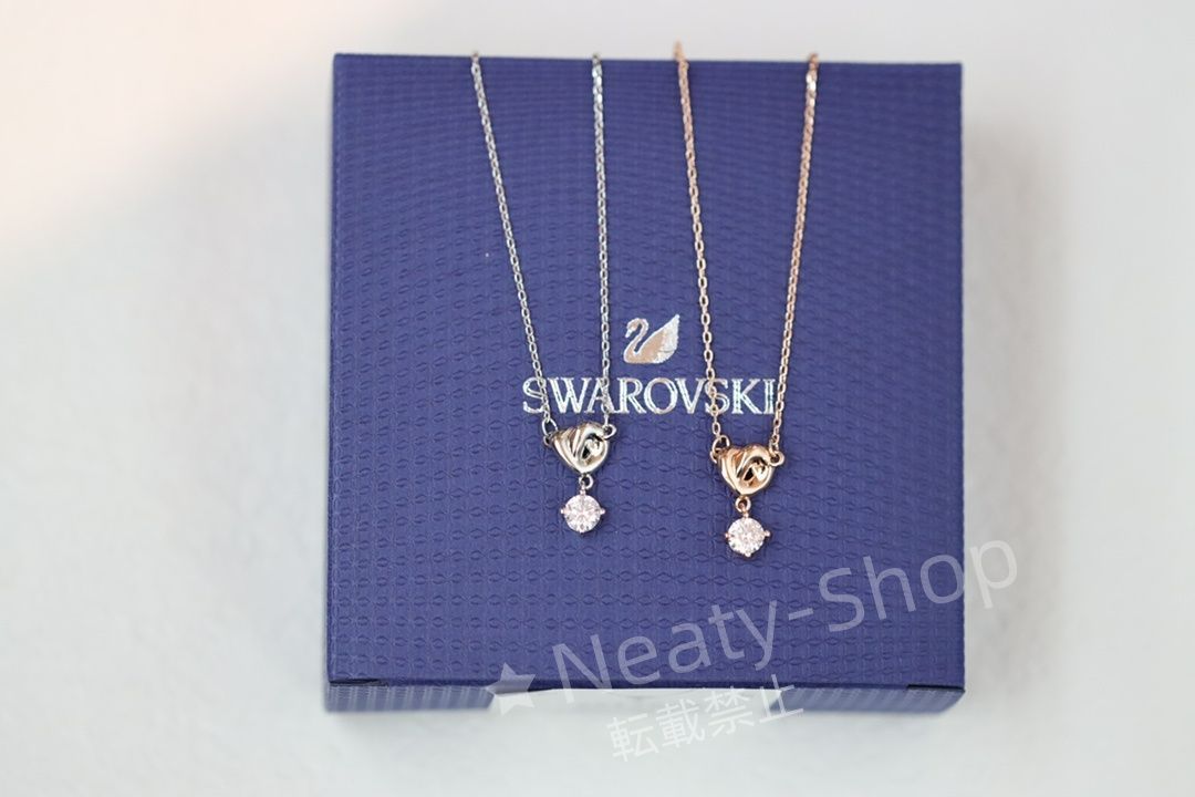 💗新品💗Swarovski  ファッショ永遠の愛シングルドリルロマンチック鎖骨ネックレス